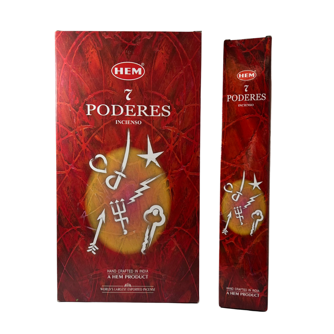 Sahumerios HEM 7 Poderes X12u