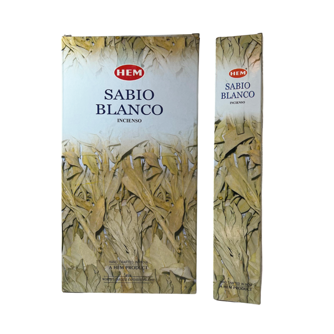 Sahumerios HEM Salvia Blanca Por Unidad