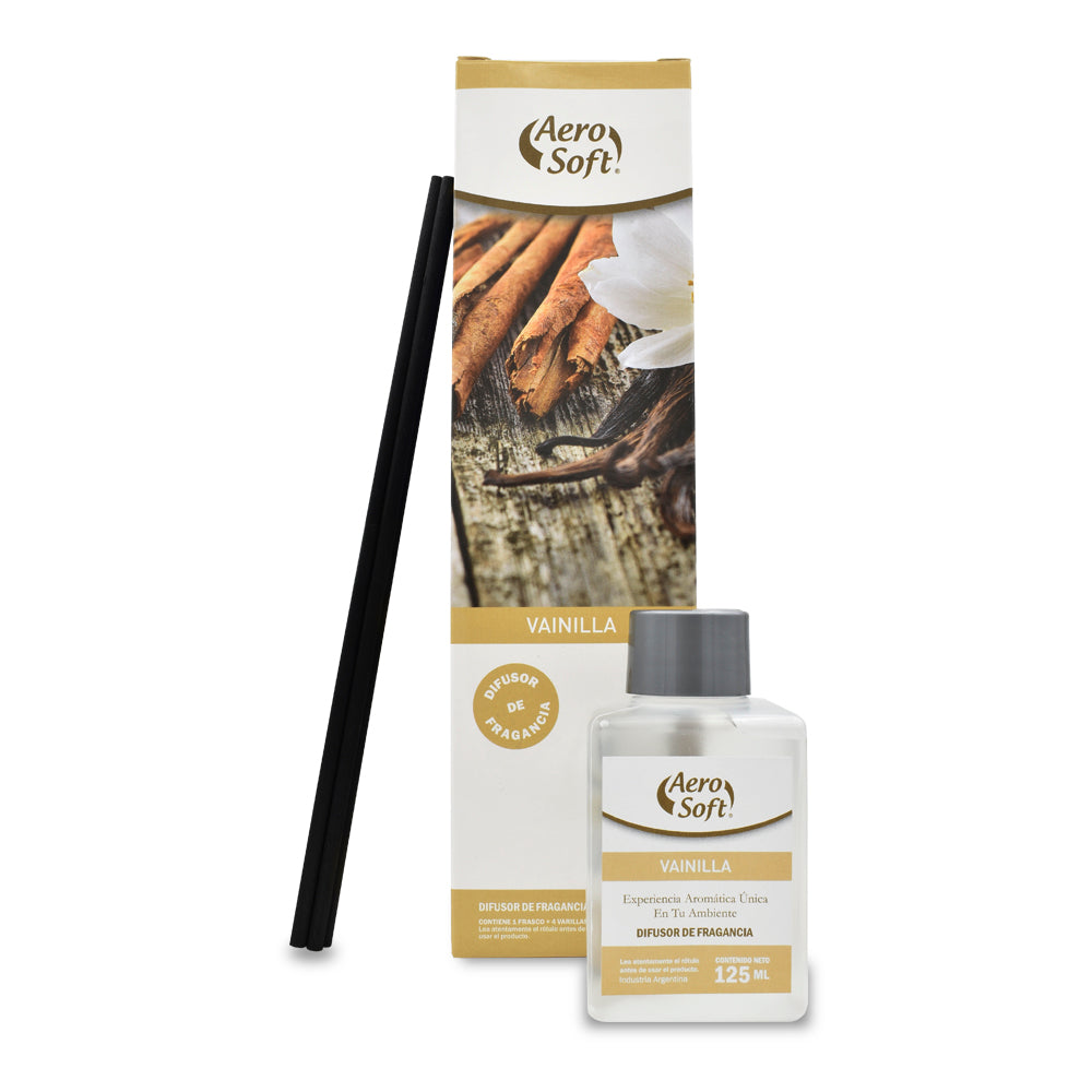 Difusor Varillas 125ml - AeroSoft