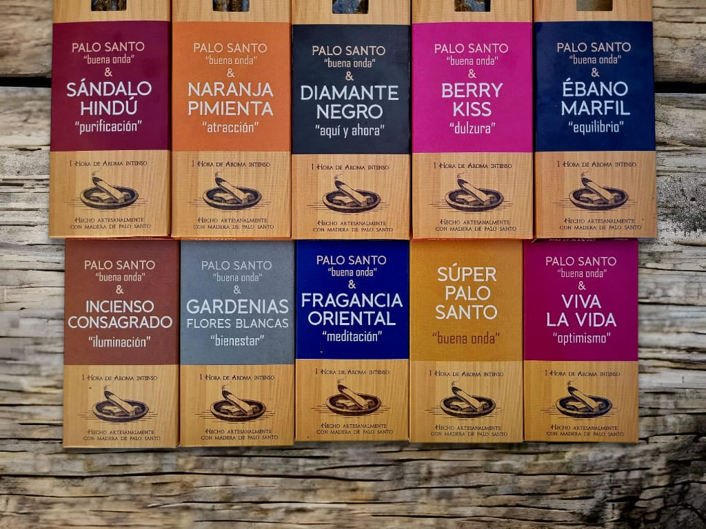 Palo Santo Buena Onda Bulto x 150 unidades