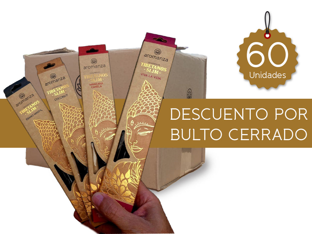 Tibetanos Slim x 10 v. - Aromanza - BULTO x60