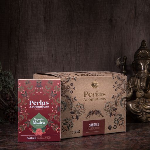 Perlas aromáticas en caja x12 Unidades - Sagrada Madre